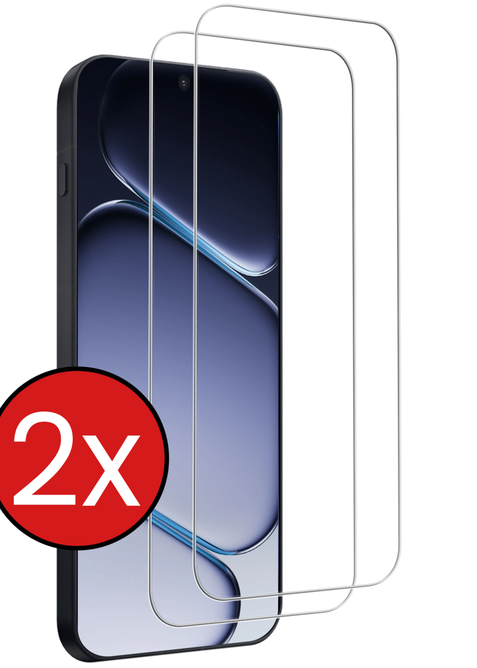 BTH BTH OnePlus 15R Screenprotector Glas - 2 PACK