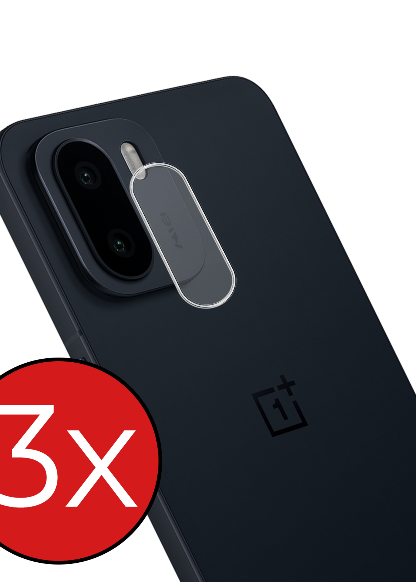 BTH BTH OnePlus 15R Camera Screenprotector - 3 PACK