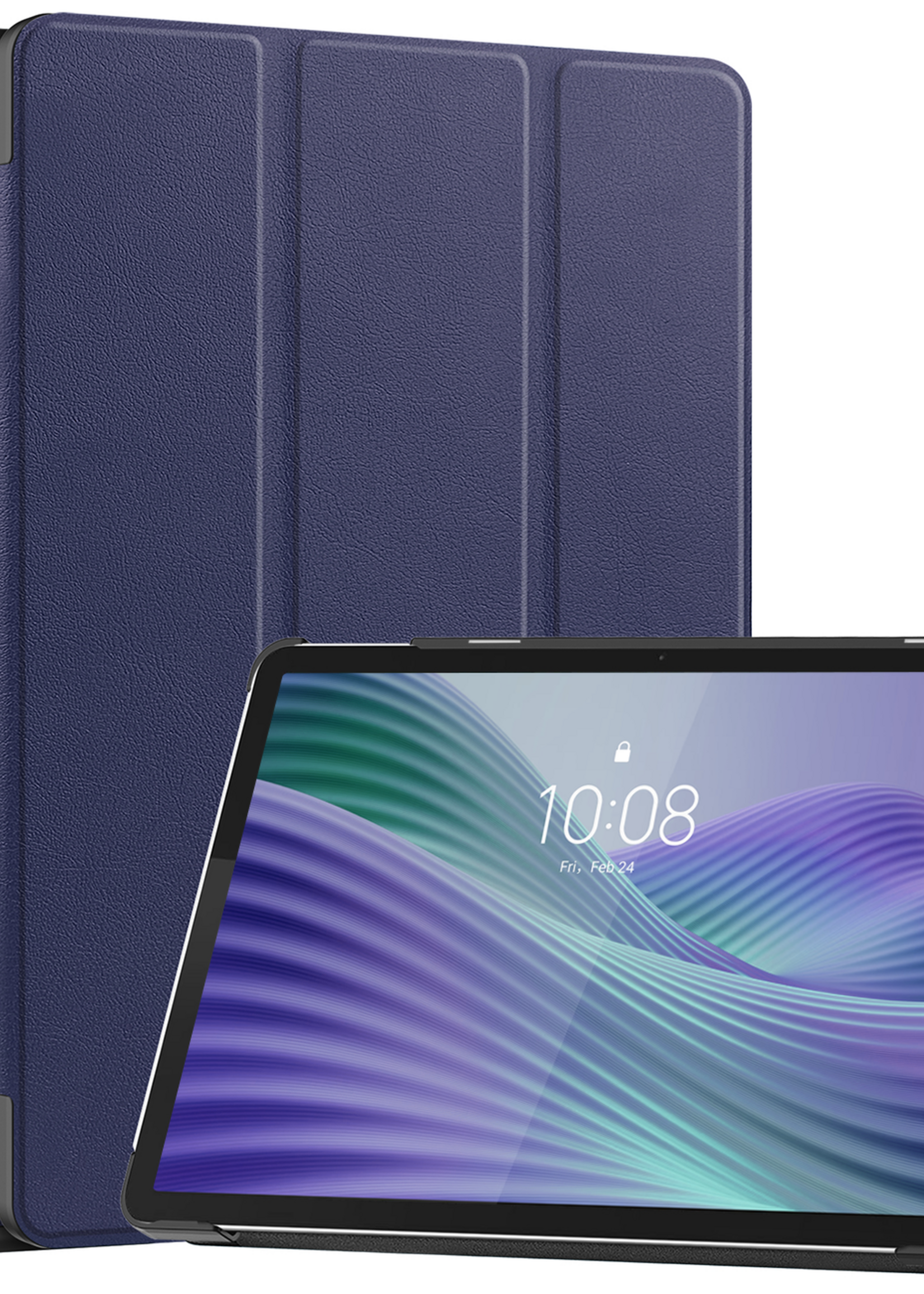 BTH BTH Lenovo Tab 10.1 inch Hoesje - Donkerblauw