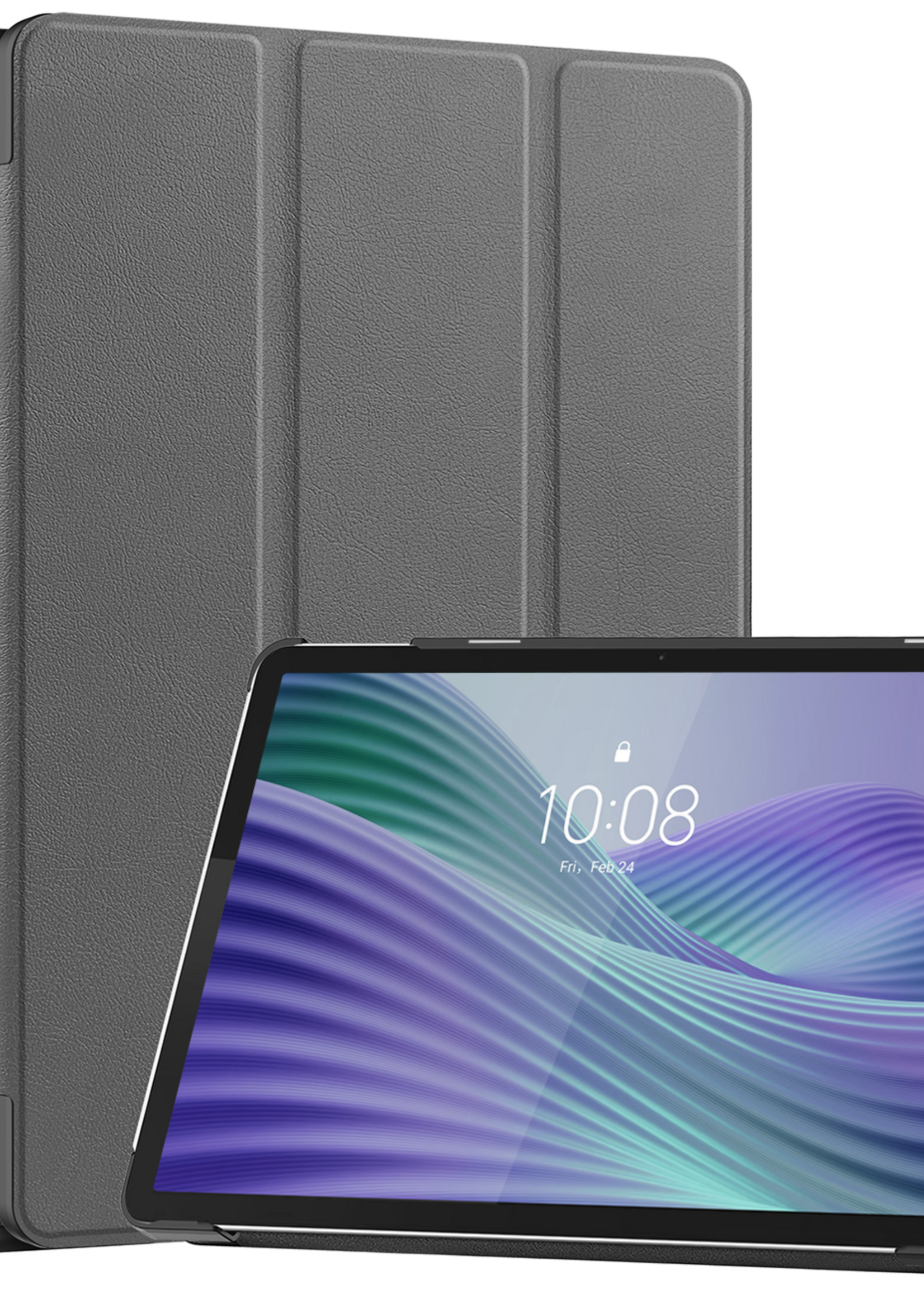 BTH BTH Lenovo Tab 10.1 inch Hoesje - Grijs