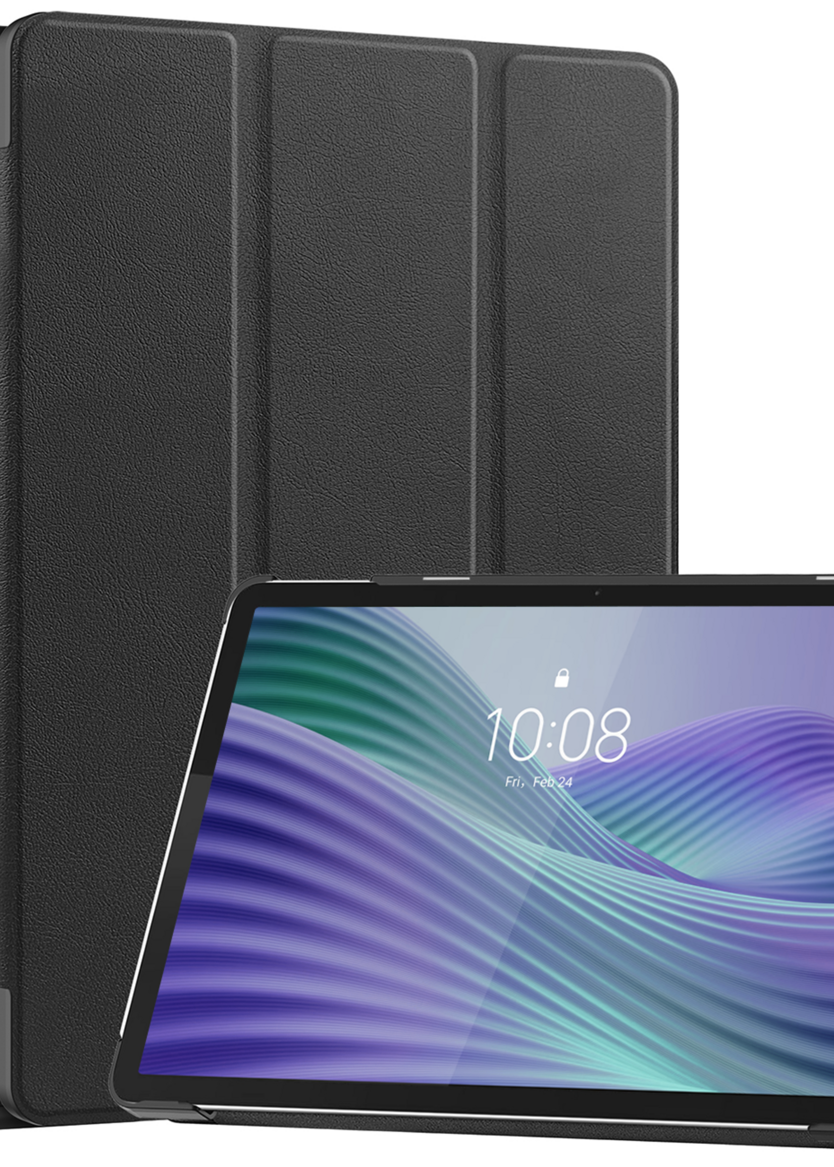 BTH BTH Lenovo Tab 10.1 inch Hoesje - Zwart
