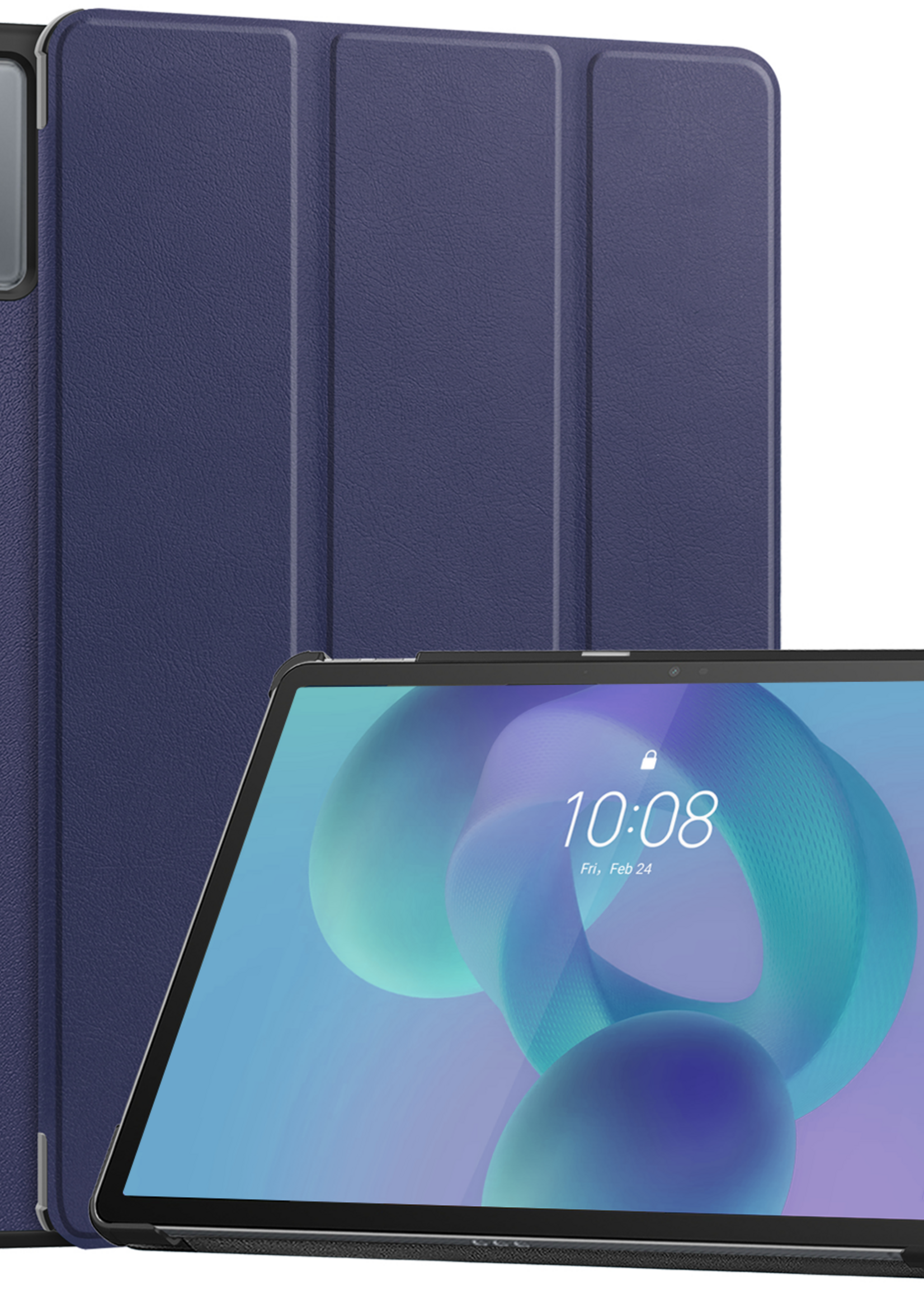 BTH BTH Lenovo Idea Tab Hoesje - Donkerblauw