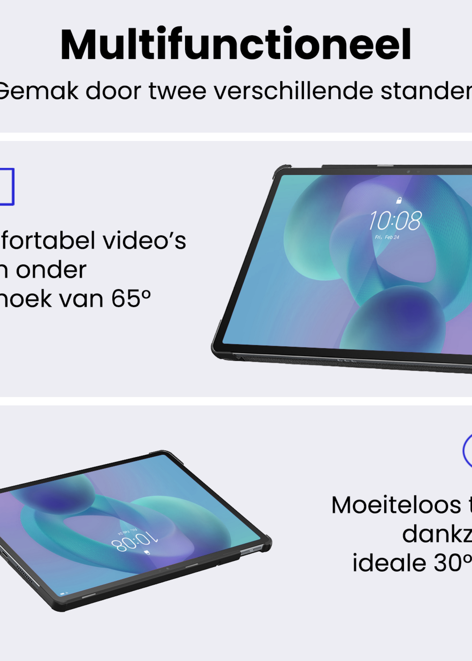 BTH BTH Lenovo Idea Tab Hoesje - Rose Goud