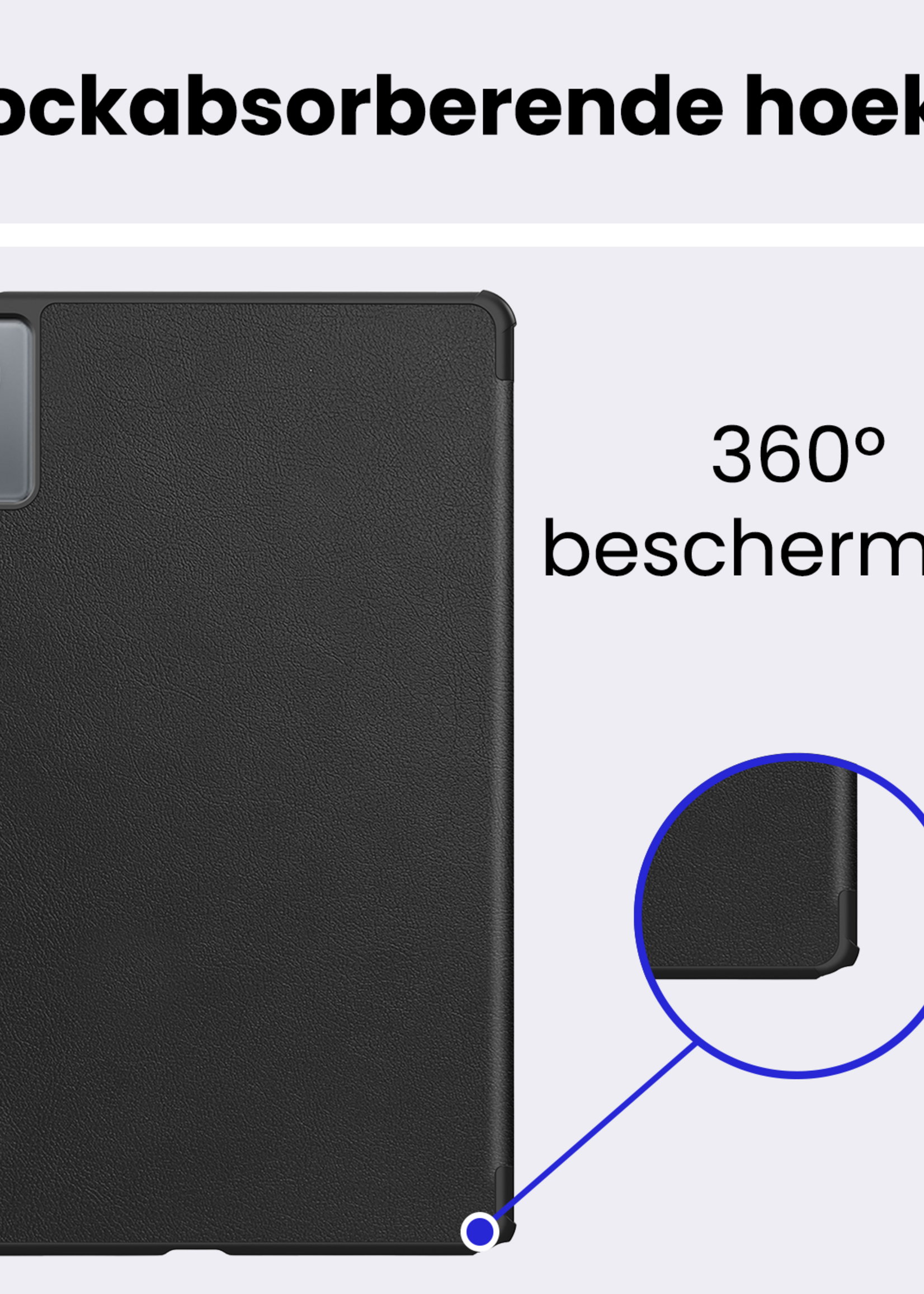 BTH BTH Lenovo Idea Tab Hoesje - Zwart