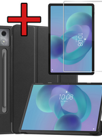 BTH BTH Lenovo Idea Tab Pro Hoesje Met Screenprotector - Zwart