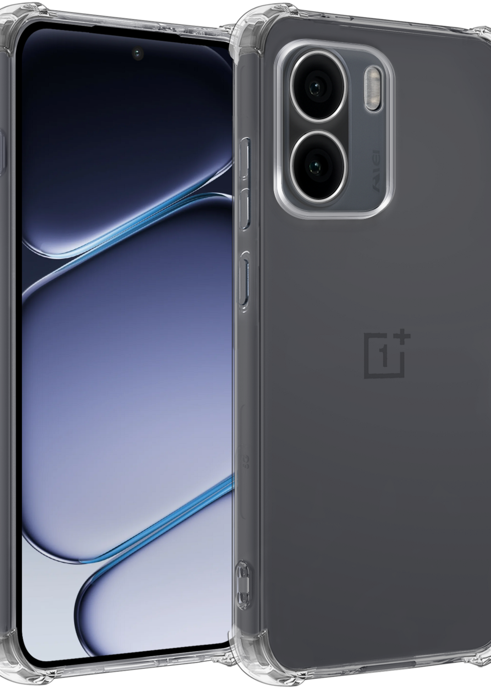 BTH BTH OnePlus 15R Hoesje Shockproof - Transparant