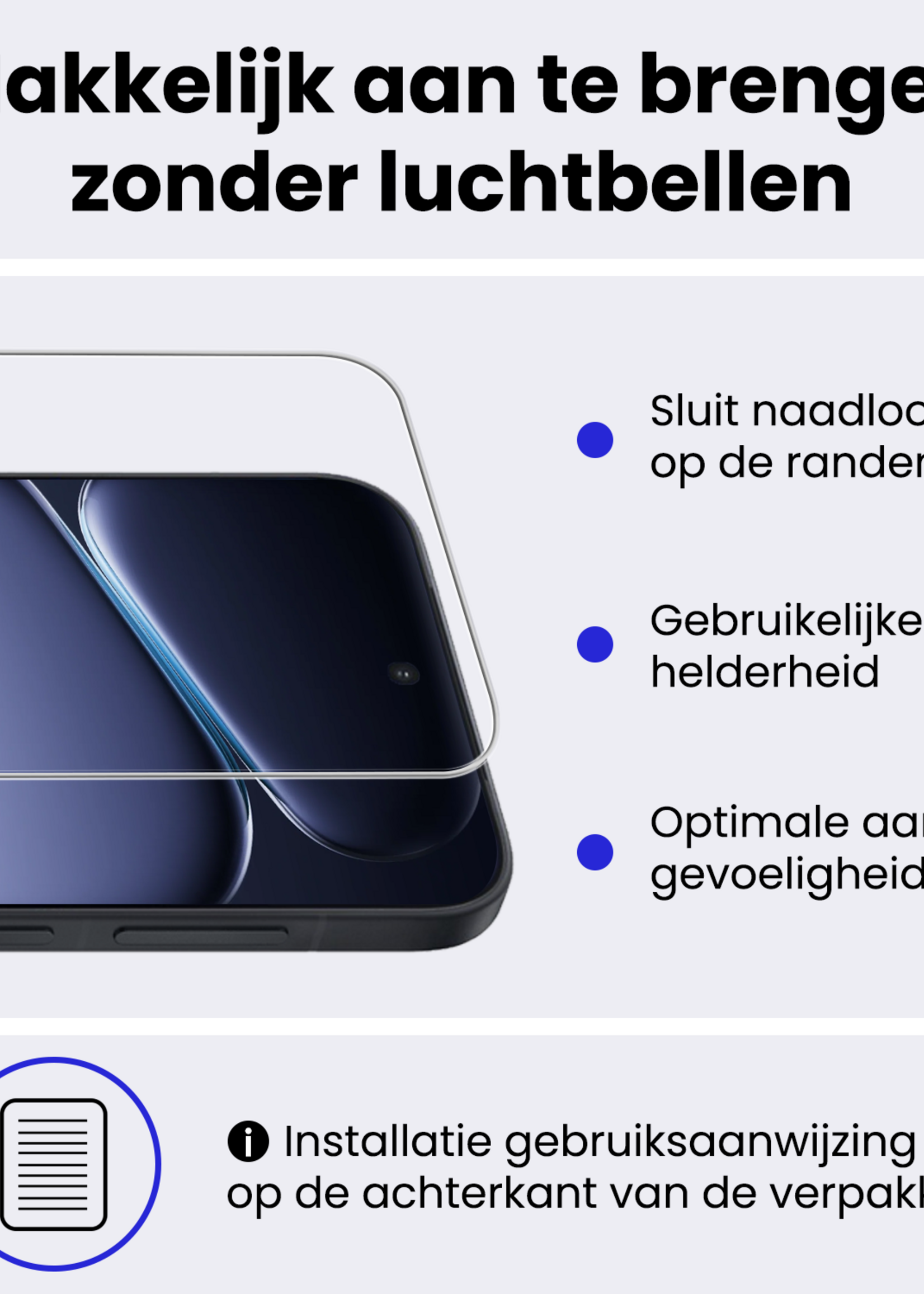 BTH BTH OnePlus 15R Hoesje Shockproof Met 2x Screenprotector