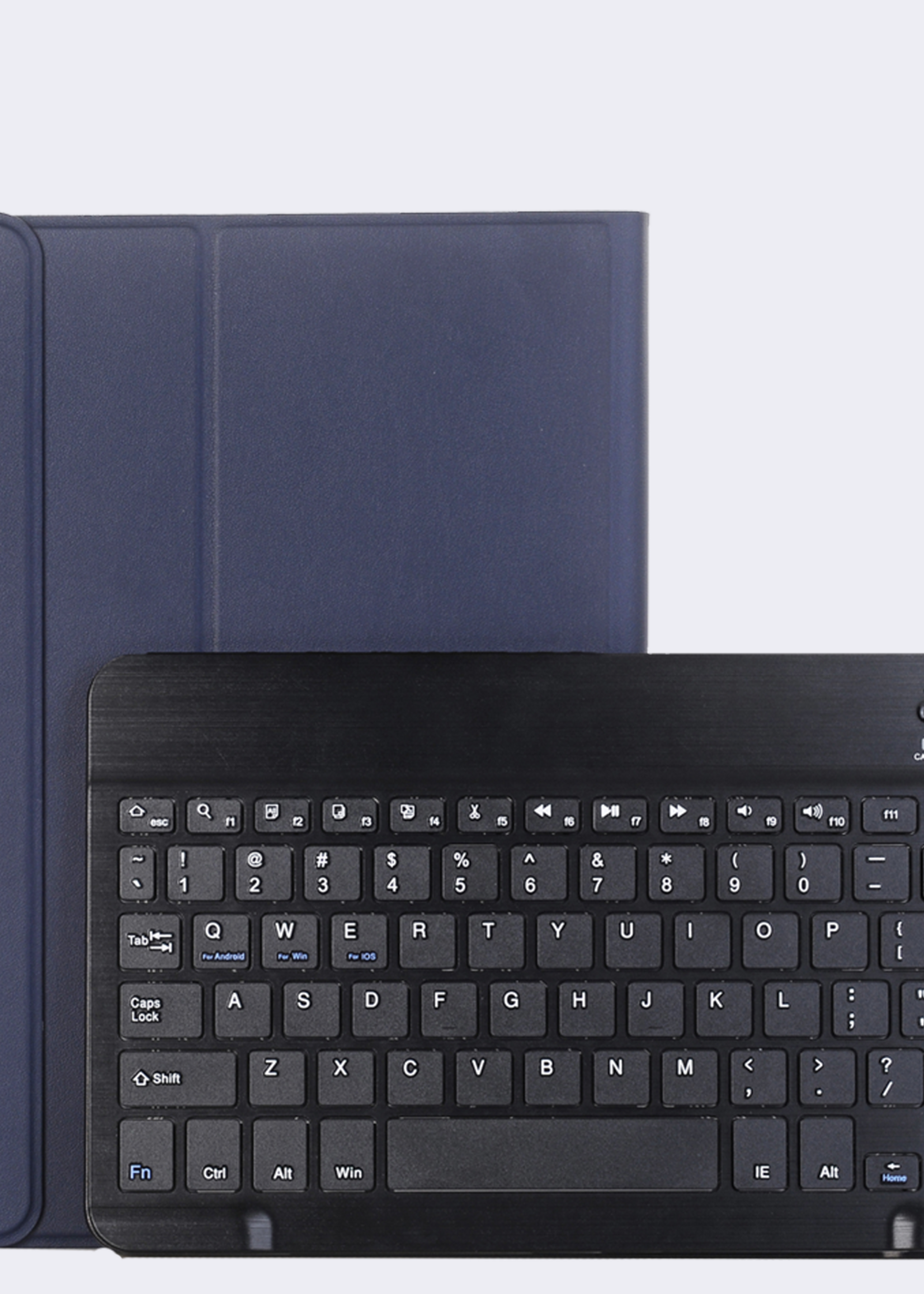 BTH BTH Samsung Galaxy Tab A11 Plus Toetsenbordhoes - Donkerblauw