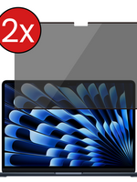 BTH BTH MacBook 13,6 Inch Privacy Screenprotector - 2 PACK