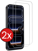 BTH BTH iPhone 17 Pro Max Screenprotector Glas Met Dichte Notch - 2 PACK