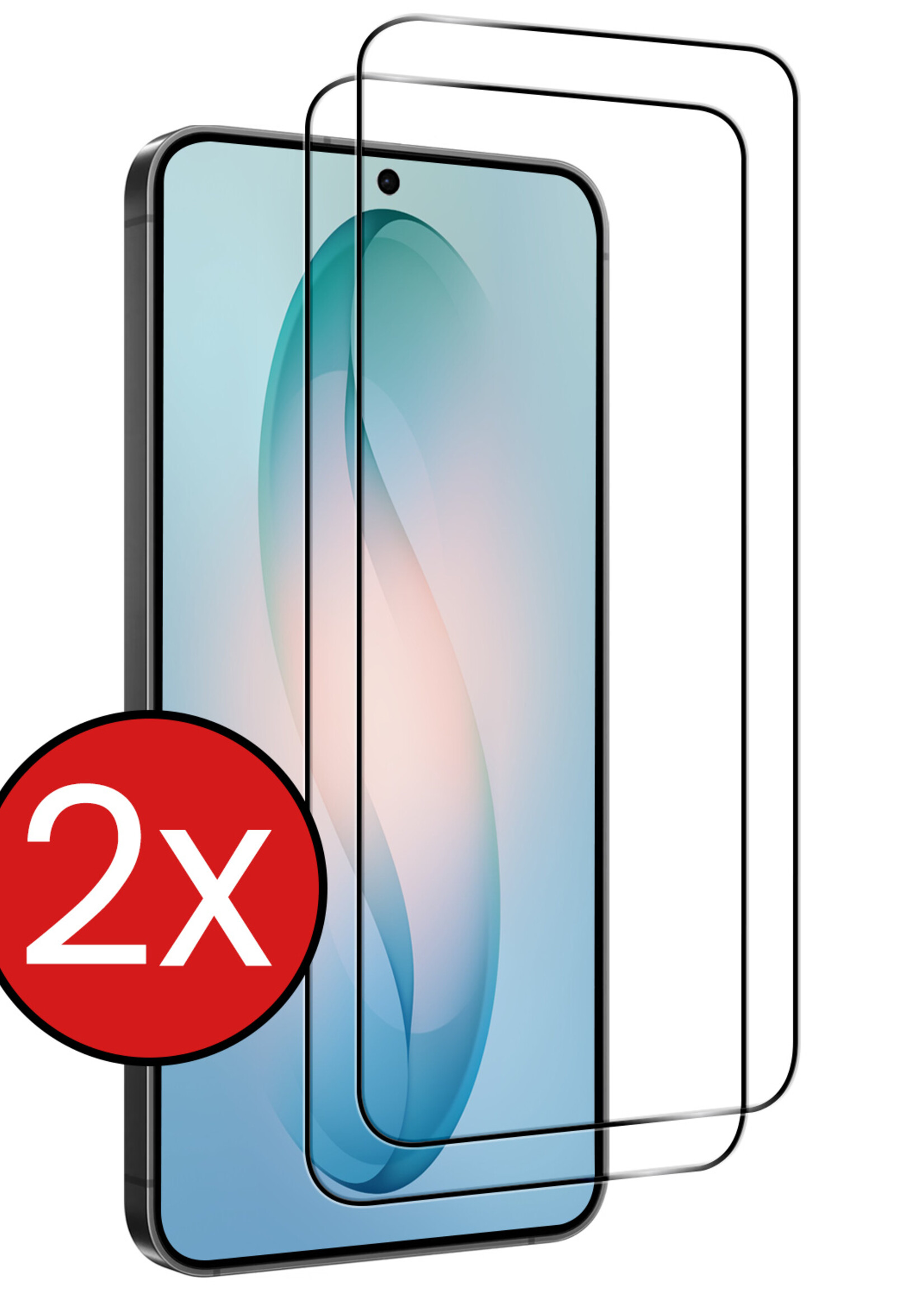 BTH BTH Samsung Galaxy S26 Screenprotector Glas Full Cover - 2 PACK
