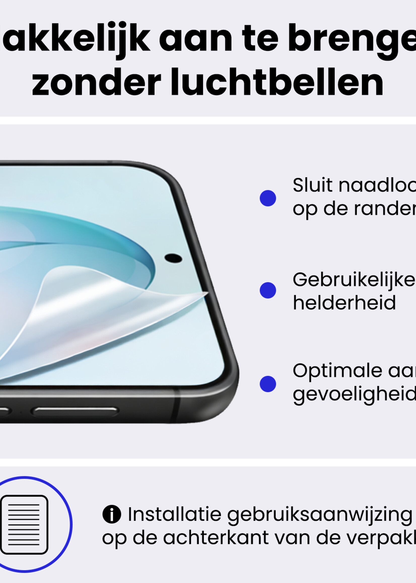 BTH BTH Samsung Galaxy S26 Schermfolie - 3 PACK