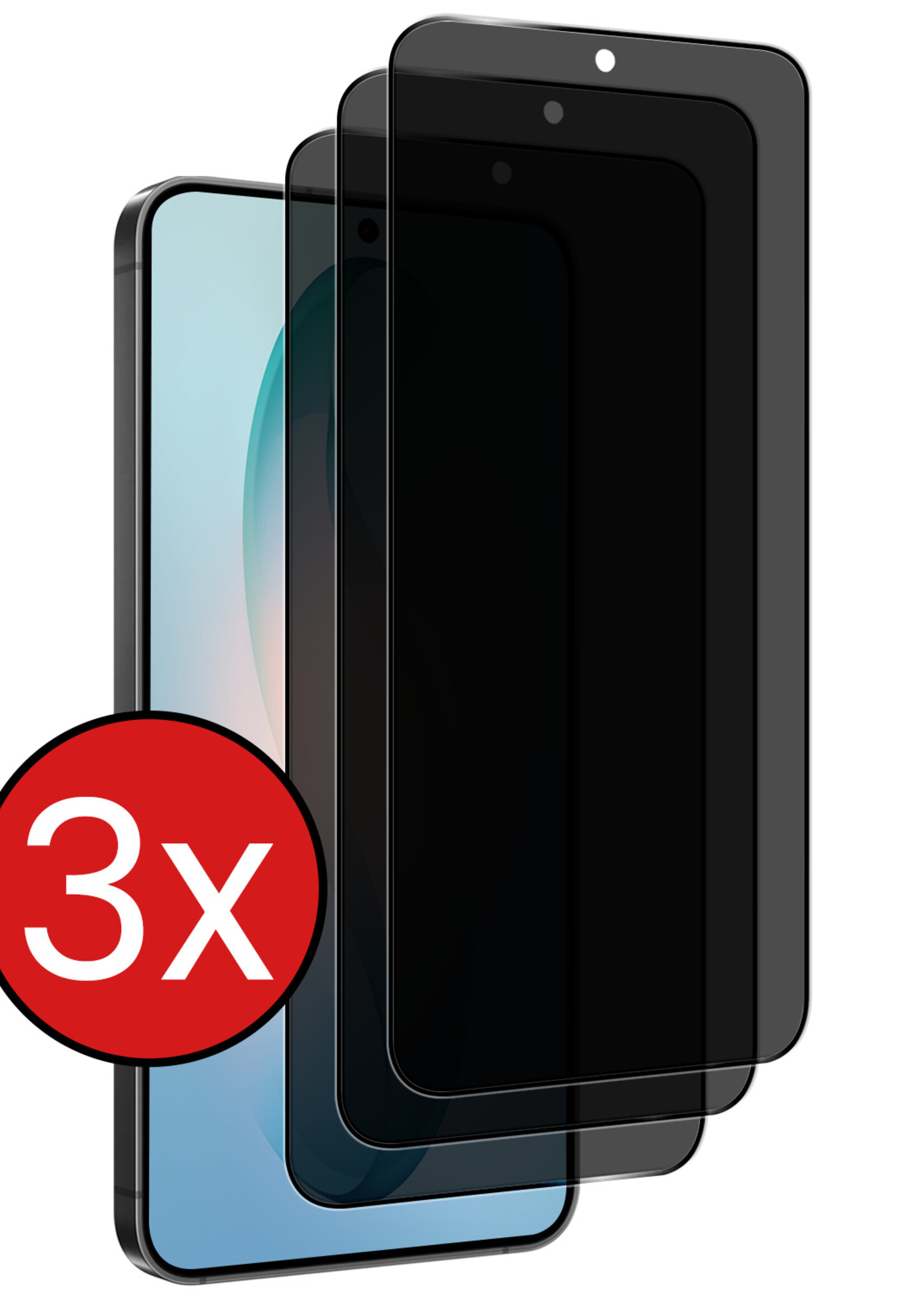 BTH BTH Samsung Galaxy S26 Screenprotector Glas Privacy - 3 PACK