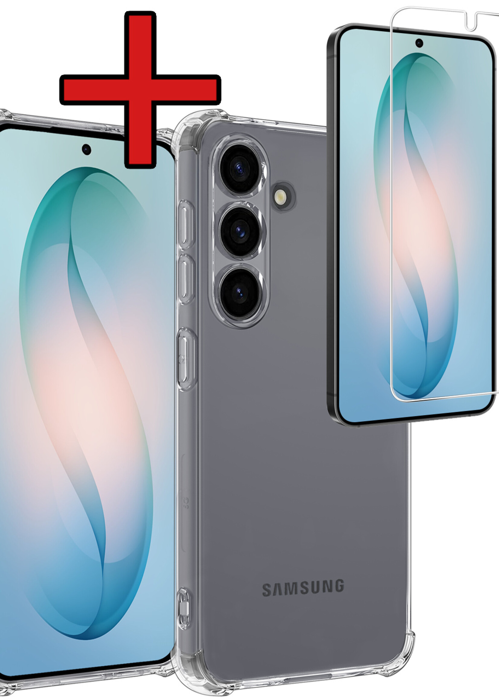 BTH BTH Samsung Galaxy S26 Hoesje Shockproof Met Screenprotector