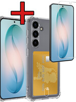 BTH BTH Samsung Galaxy S26 Hoesje Pashouder Met Screenprotector