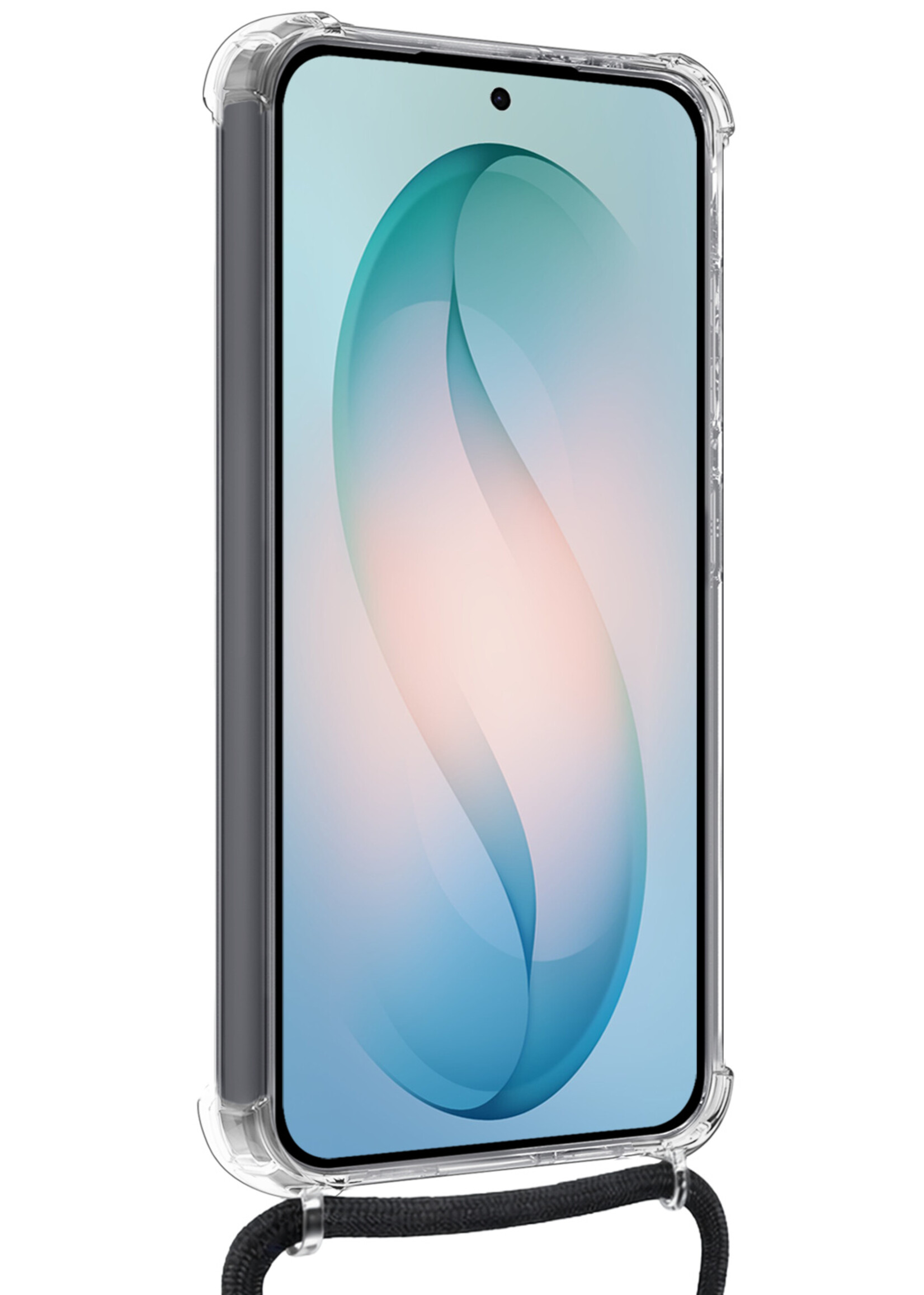 BTH BTH Samsung Galaxy S26 Hoesje Pashouder met Koord Met Screenprotector