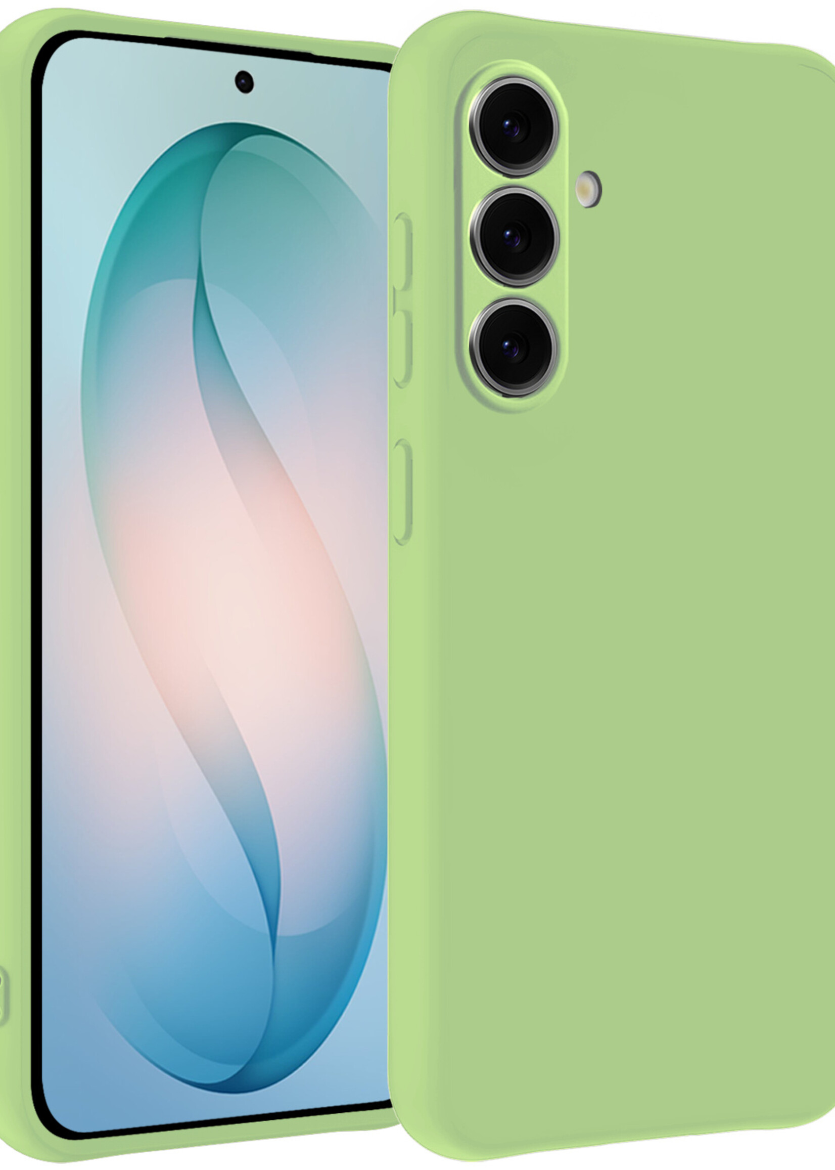 BTH BTH Samsung Galaxy S26 Hoesje Siliconen - Groen