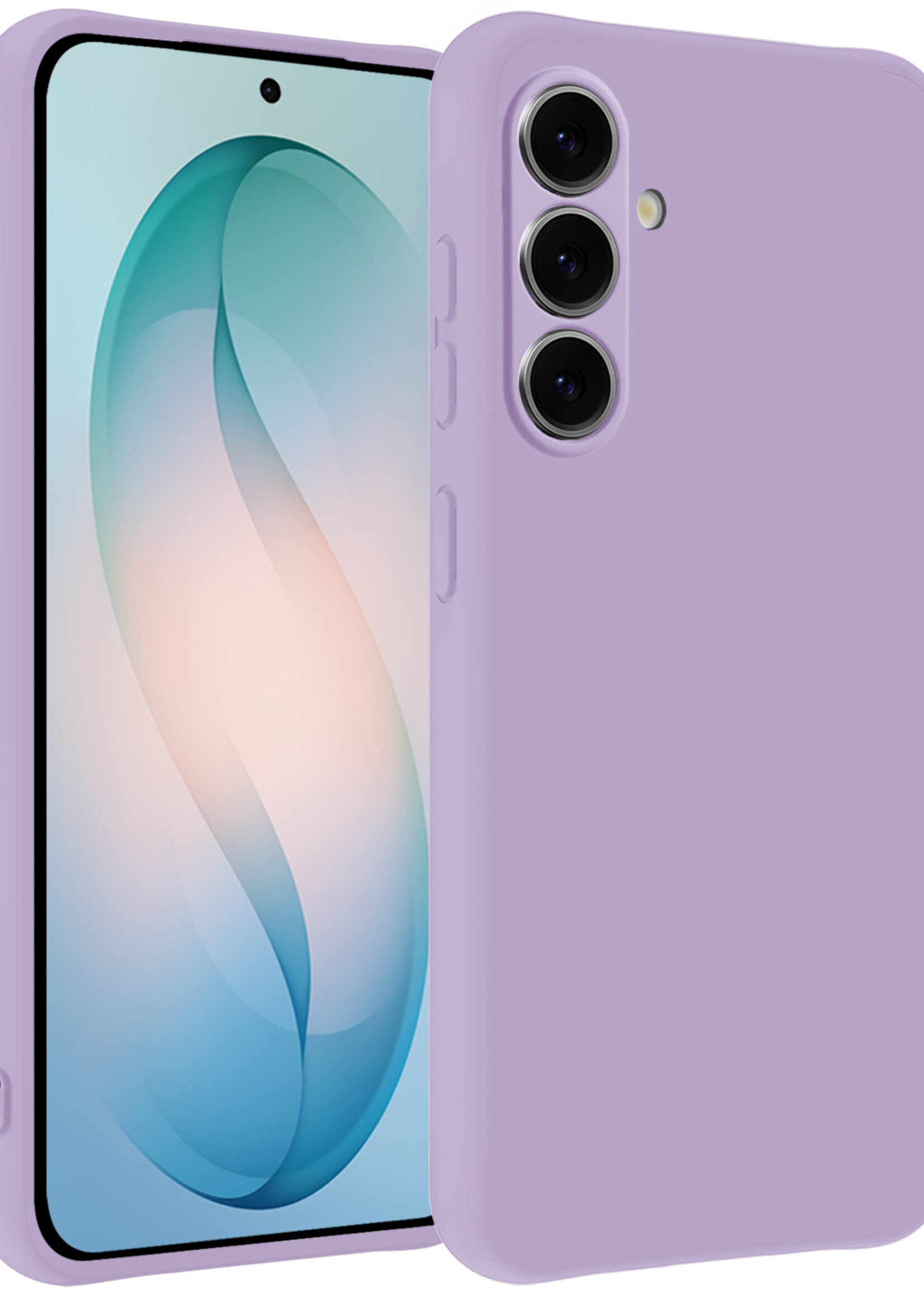 BTH BTH Samsung Galaxy S26 Hoesje Siliconen - Lila