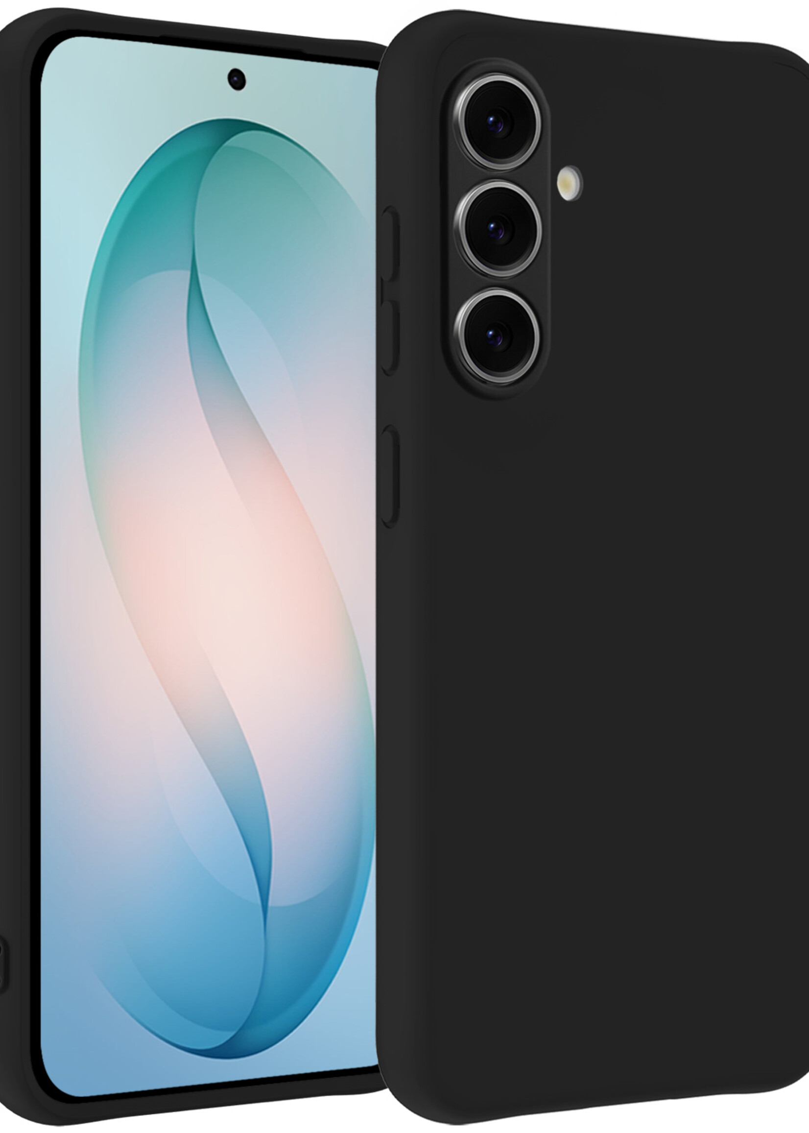 BTH BTH Samsung Galaxy S26 Hoesje Siliconen - Zwart