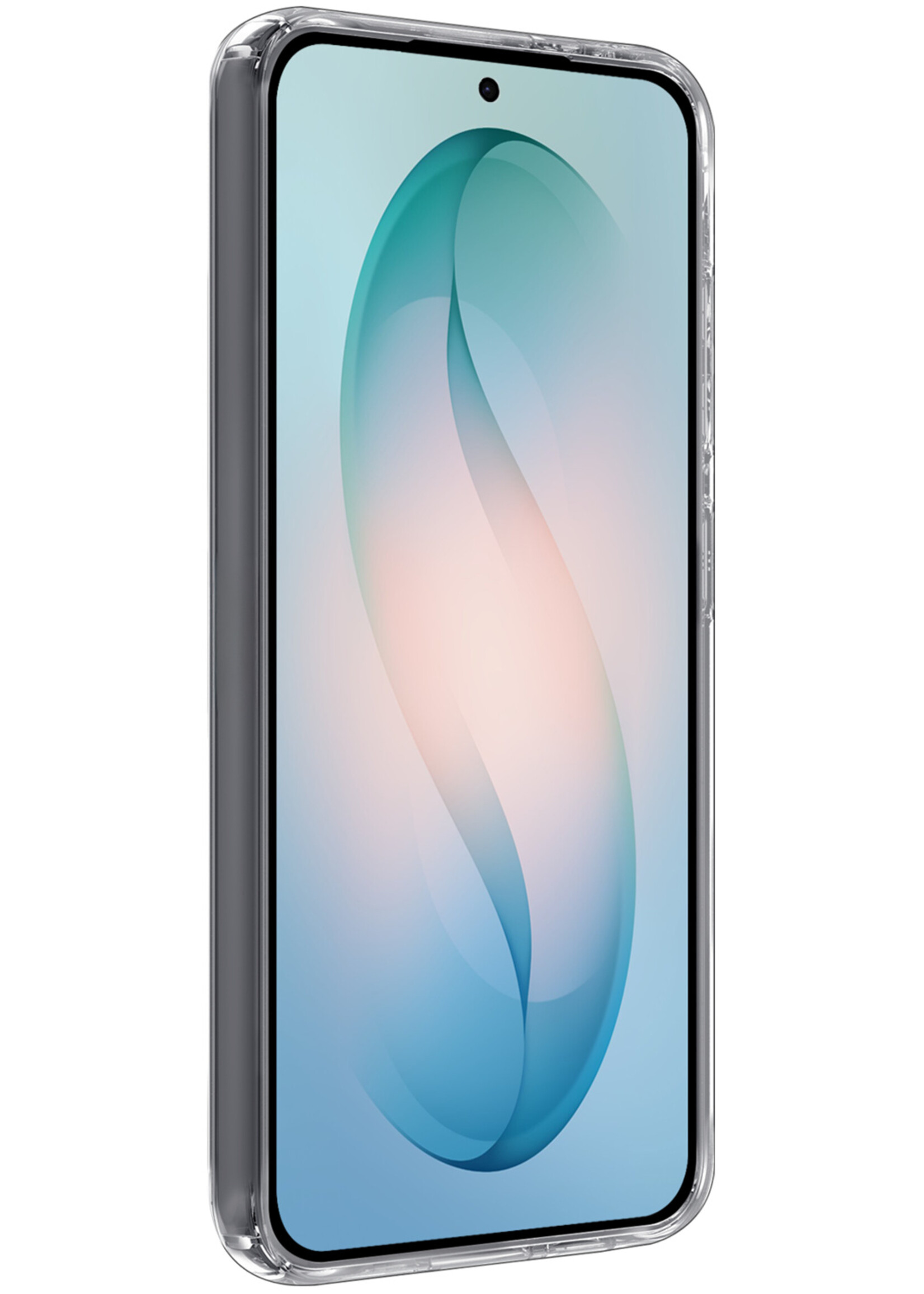 BTH BTH Samsung Galaxy S26 Hoesje Siliconen Met Screenprotector - Transparant