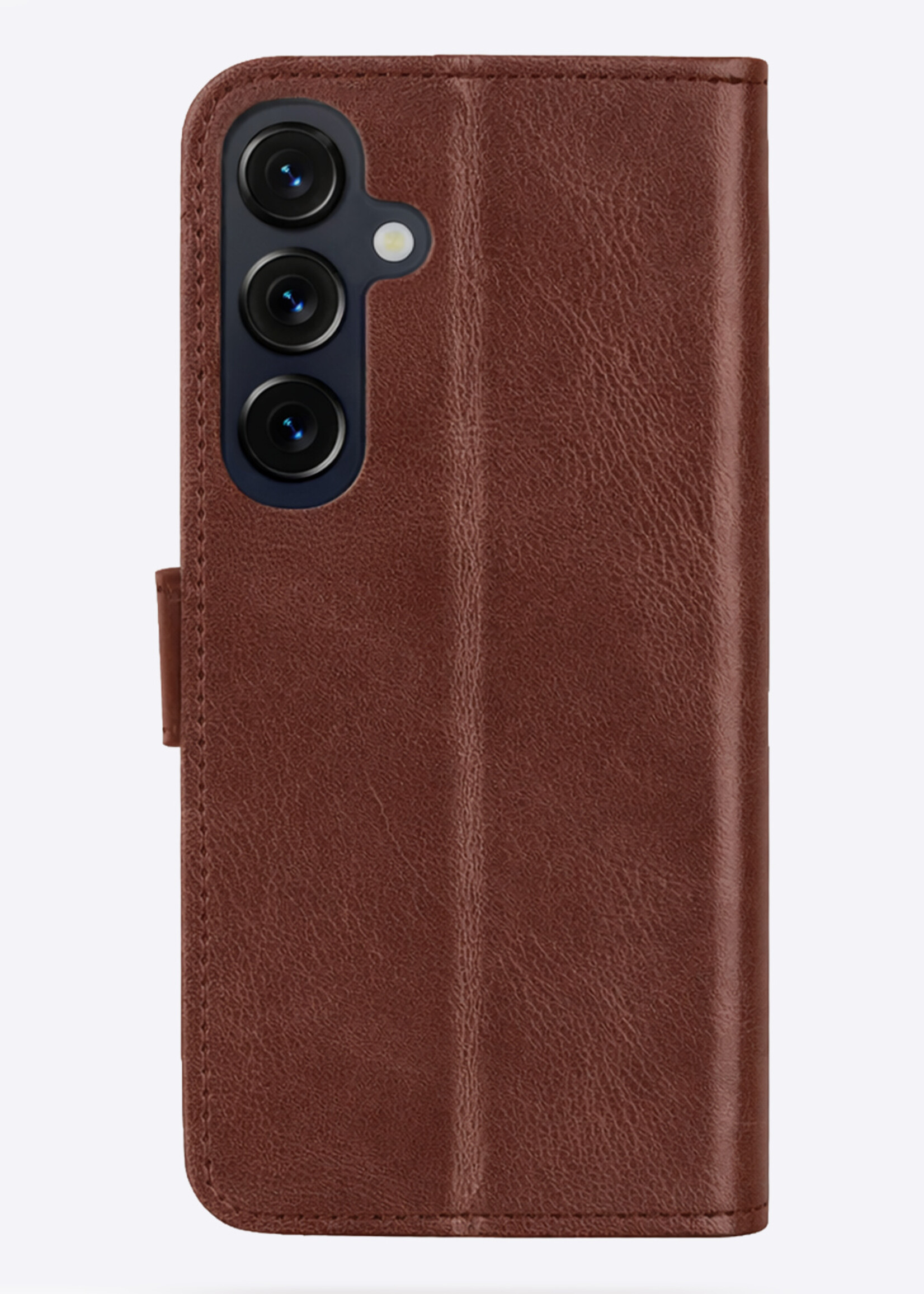 BTH BTH Samsung Galaxy S26 Hoesje Bookcase Met Screenprotector - Bruin