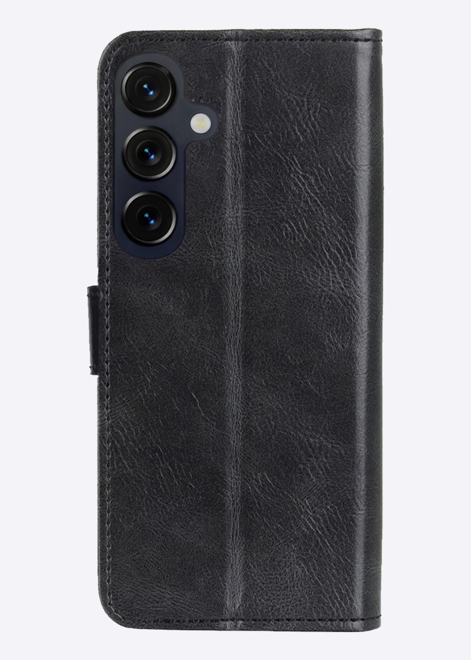 BTH BTH Samsung Galaxy S26 Hoesje Bookcase Met 2x Screenprotector - Zwart