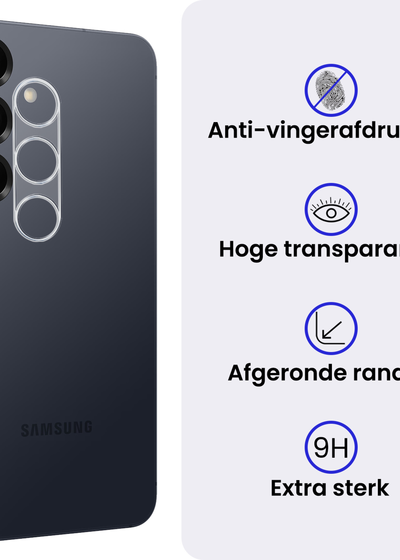 BTH BTH Samsung Galaxy S26 Plus Camera Screenprotector - 2 PACK