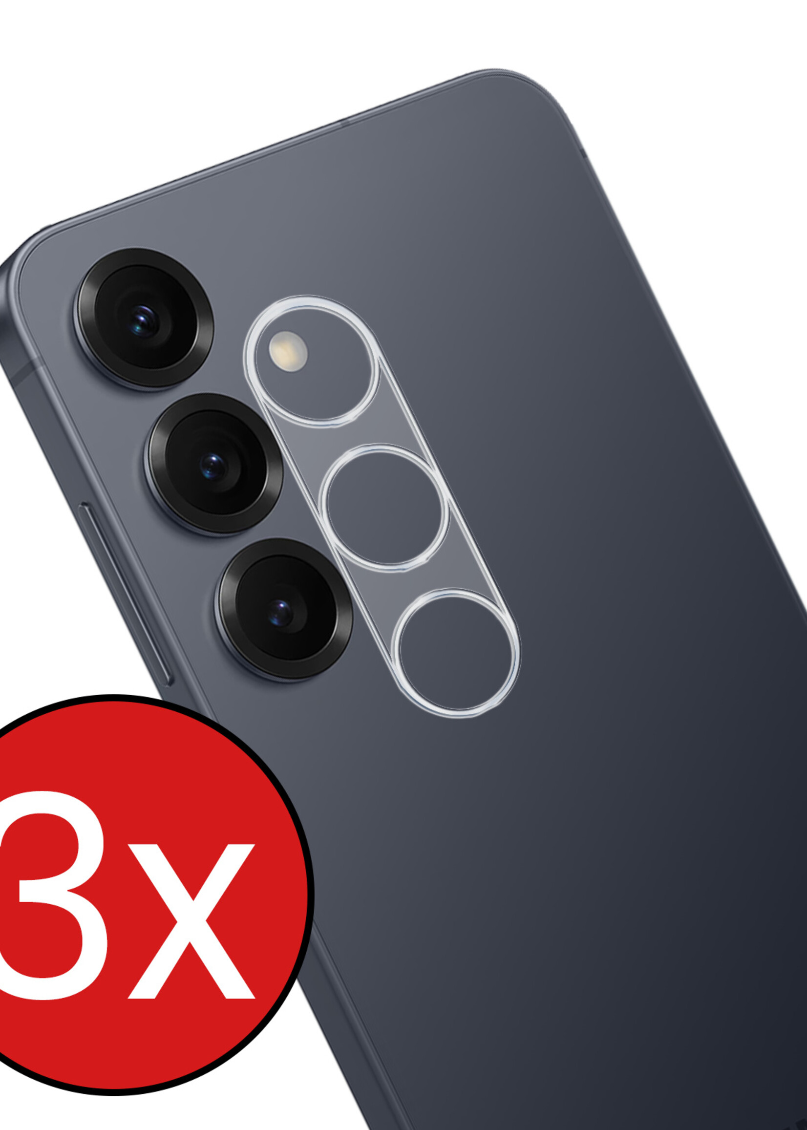 BTH BTH Samsung Galaxy S26 Plus Camera Screenprotector - 3 PACK