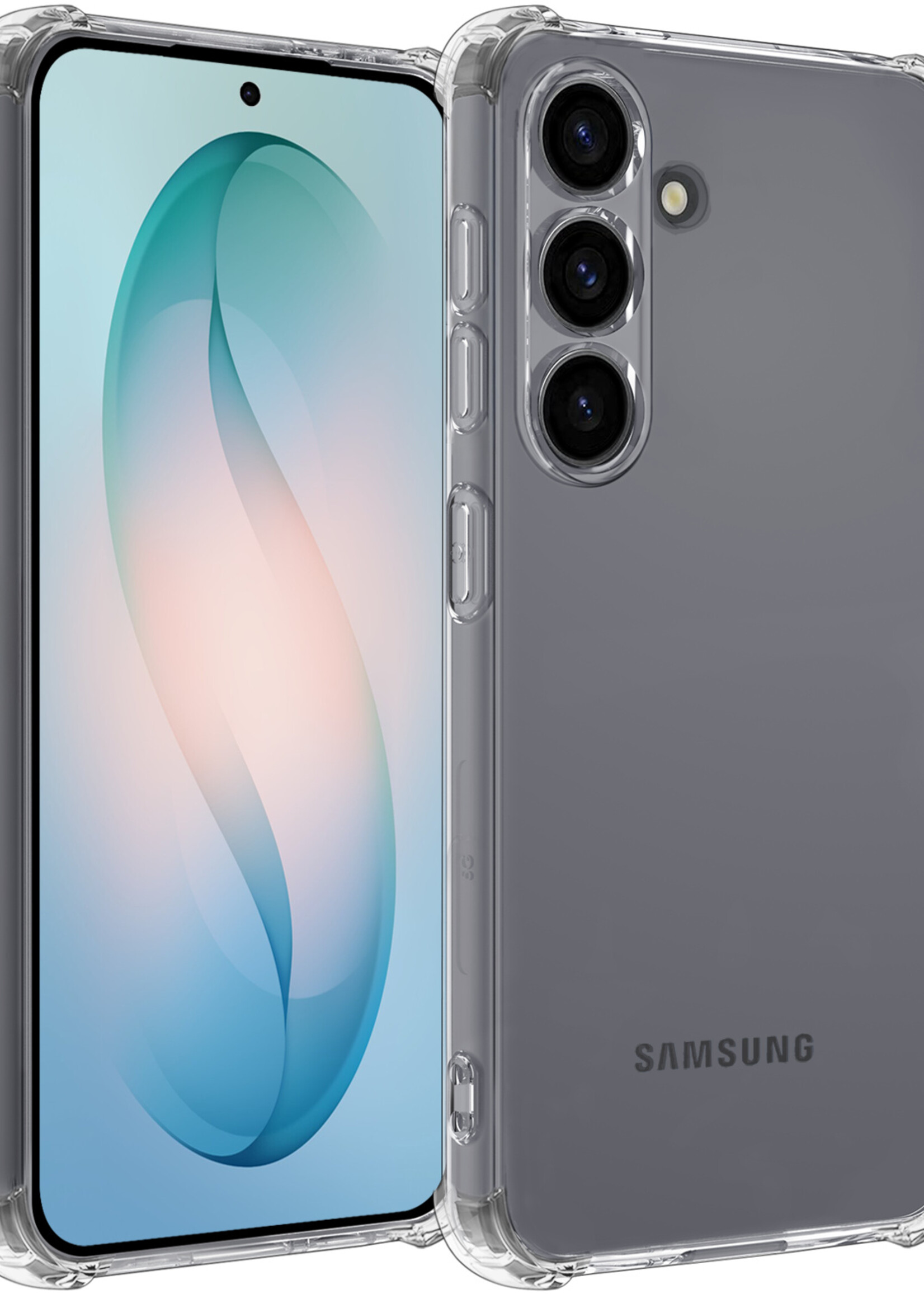 BTH BTH Samsung Galaxy S26 Plus Hoesje Shockproof - Transparant