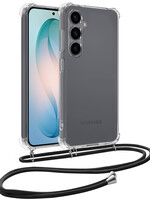 BTH BTH Samsung Galaxy S26 Plus Hoesje Transparant Shockproof Met Zwart Koord