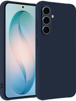 BTH BTH Samsung Galaxy S26 Plus Hoesje Siliconen - Donkerblauw