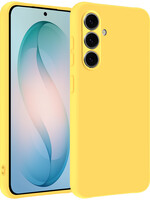 BTH BTH Samsung Galaxy S26 Plus Hoesje Siliconen - Geel