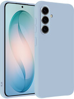 BTH BTH Samsung Galaxy S26 Plus Hoesje Siliconen - Lichtblauw