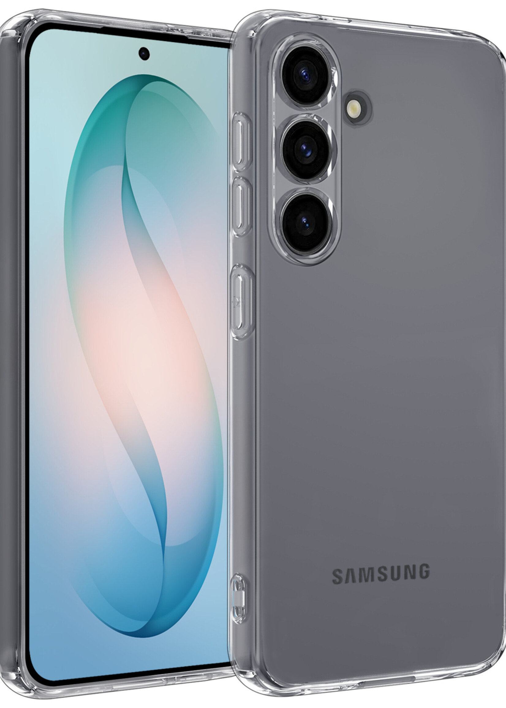 BTH BTH Samsung Galaxy S26 Plus Hoesje Siliconen - Transparant