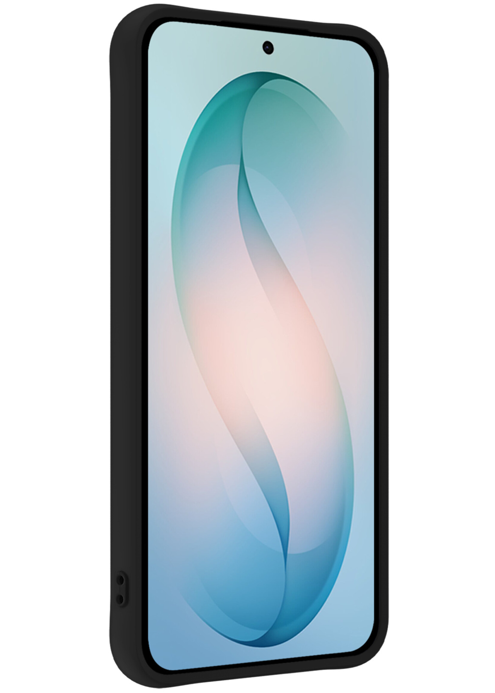 BTH BTH Samsung Galaxy S26 Plus Hoesje Siliconen - Zwart - 2 PACK