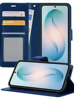 BTH BTH Samsung Galaxy S26 Plus Hoesje Bookcase - Donkerblauw