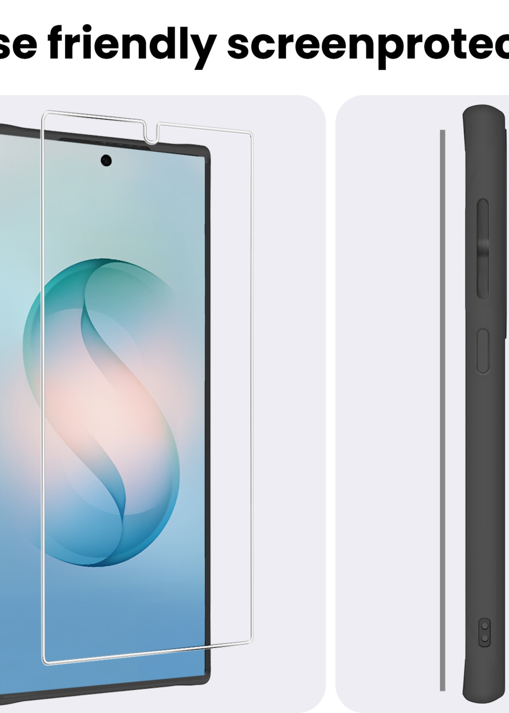 BTH BTH Samsung Galaxy S26 Ultra Screenprotector Glas - 2 PACK