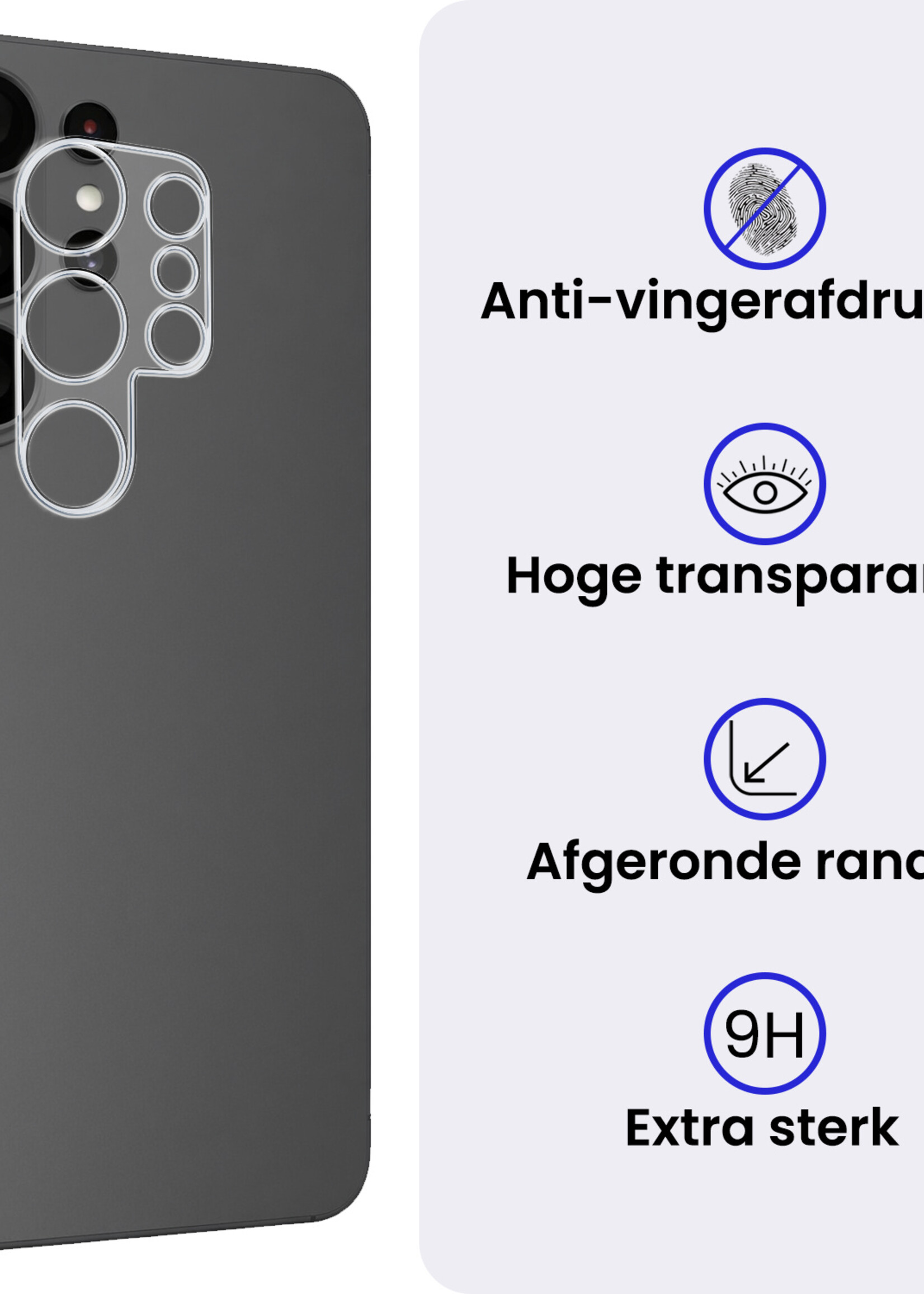 BTH BTH Samsung Galaxy S26 Ultra Camera Screenprotector - 3 PACK