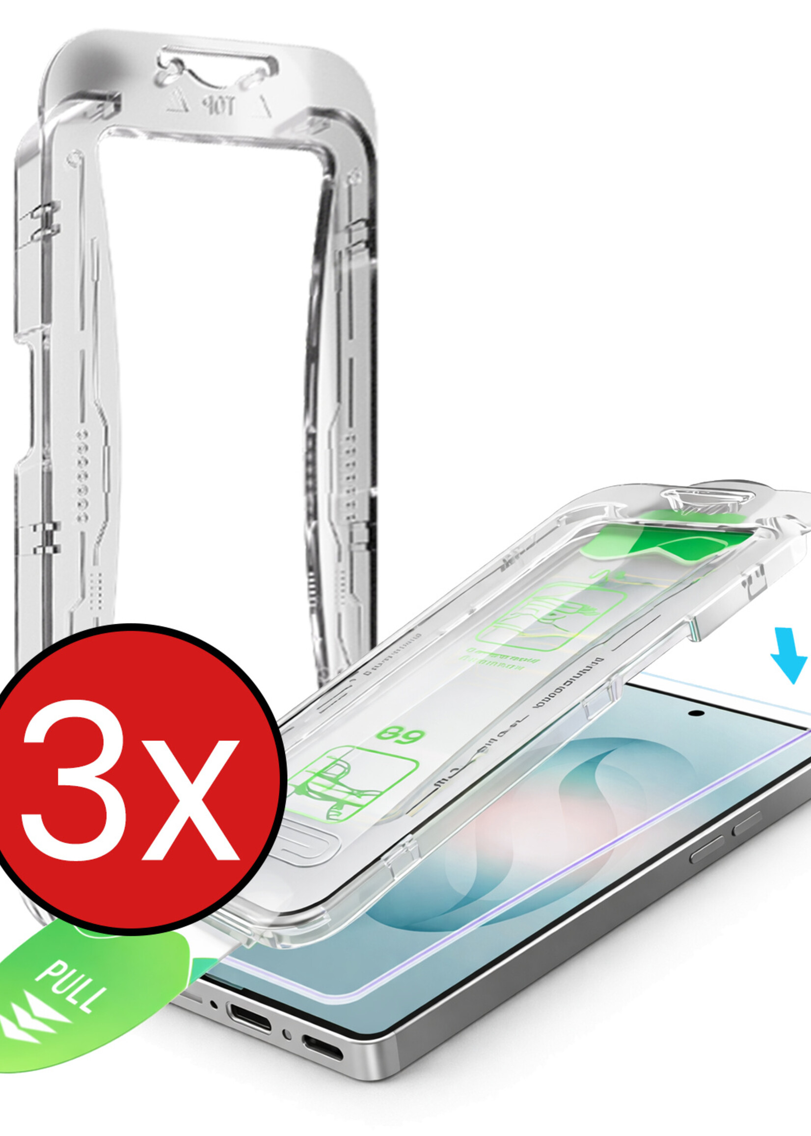 BTH BTH Samsung Galaxy S26 Ultra Hybrid Screenprotector - 3 PACK