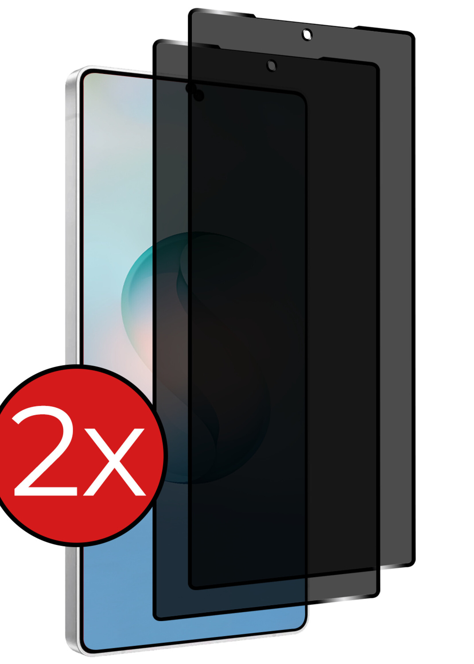 BTH BTH Samsung Galaxy S26 Ultra Screenprotector Glas Privacy - 2 PACK