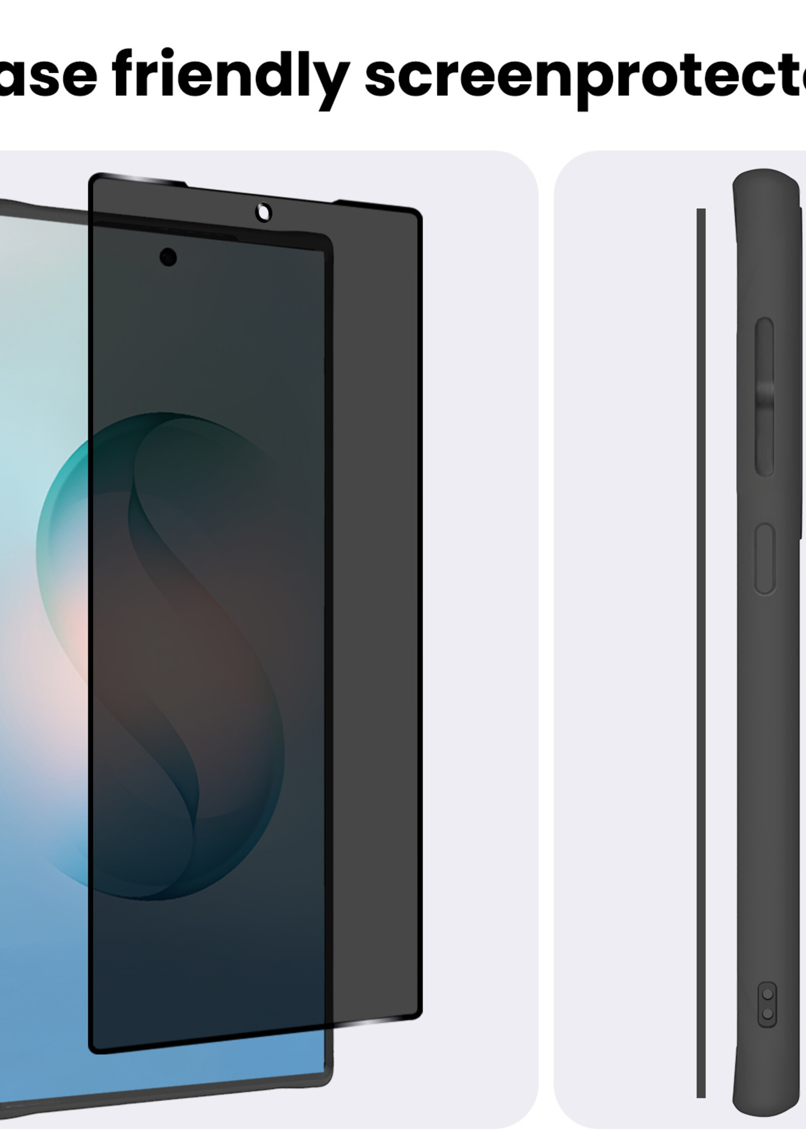 BTH BTH Samsung Galaxy S26 Ultra Screenprotector Glas Privacy - 2 PACK