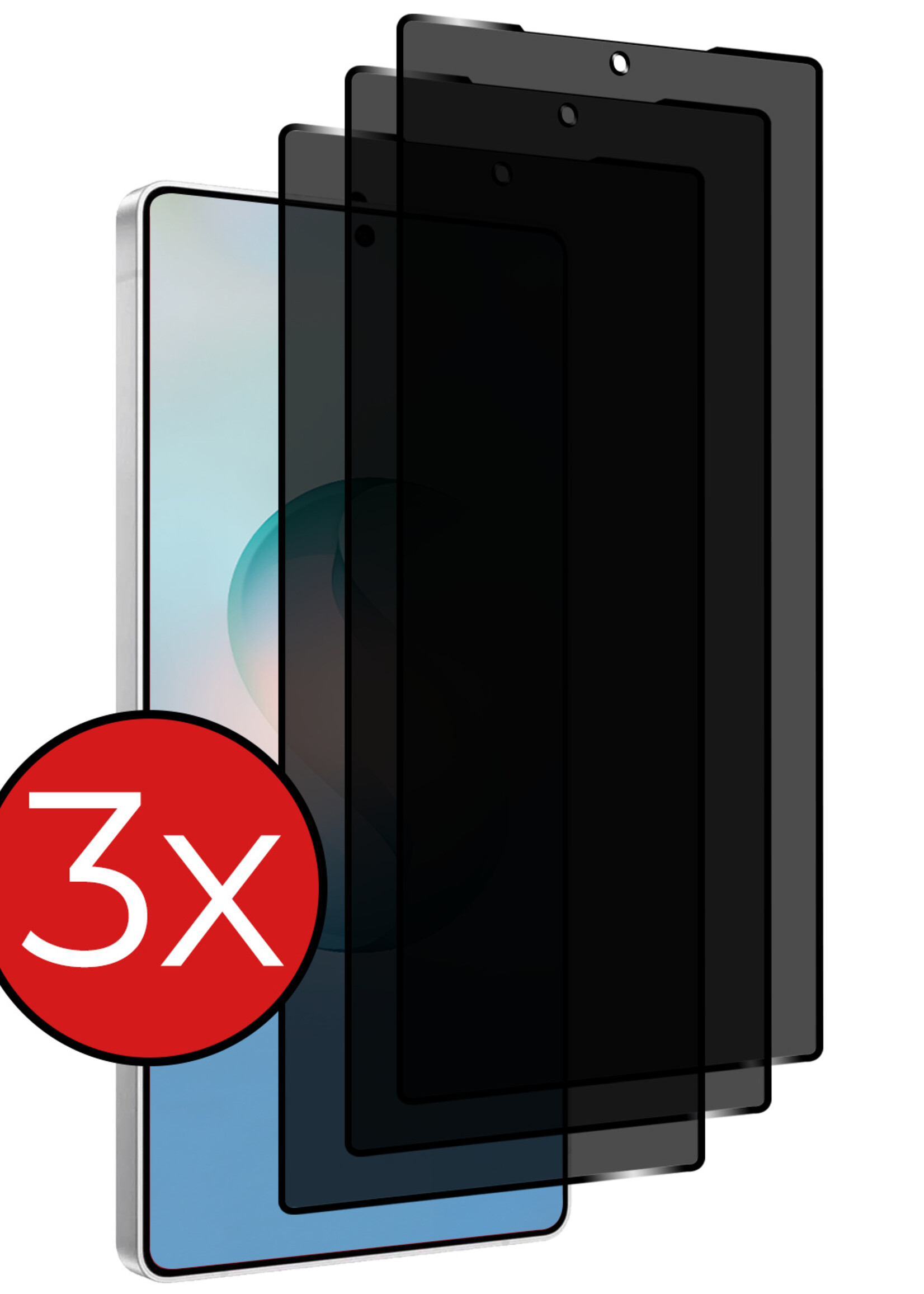 BTH BTH Samsung Galaxy S26 Ultra Screenprotector Glas Privacy - 3 PACK