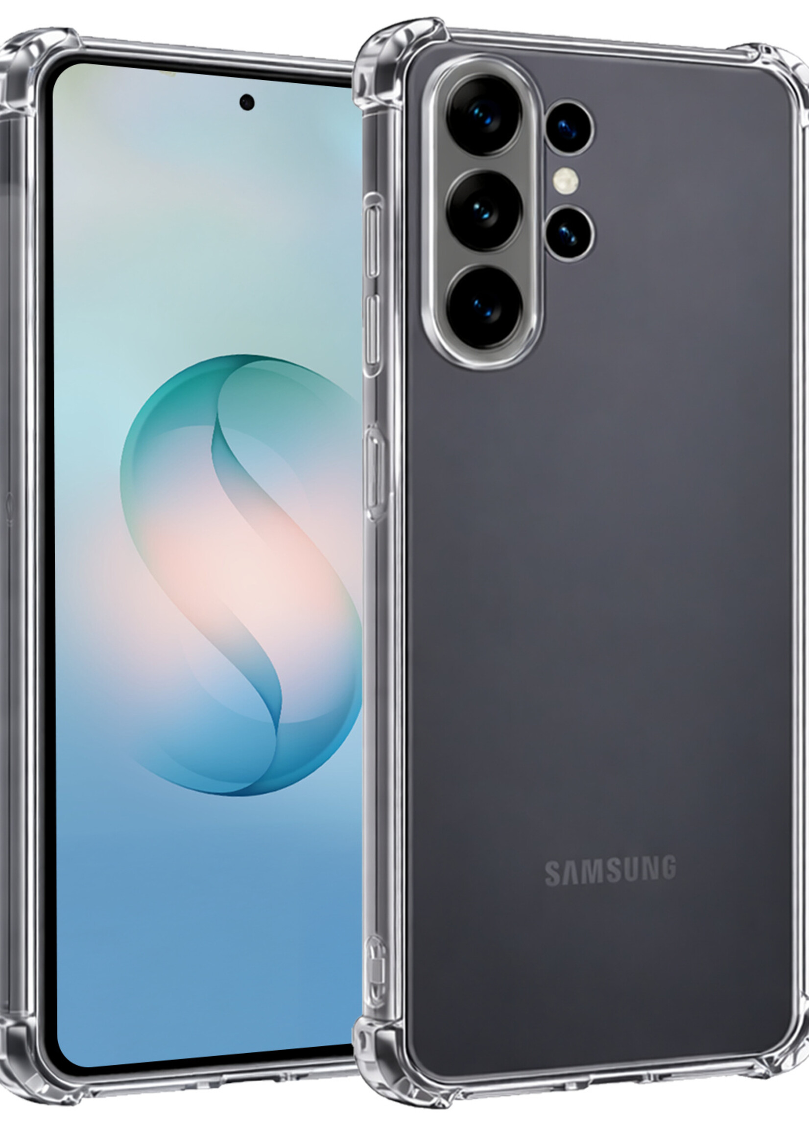 BTH BTH Samsung Galaxy S26 Ultra Hoesje Shockproof - Transparant