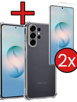 BTH BTH Samsung Galaxy S26 Ultra Hoesje Shockproof Met 2x Screenprotector