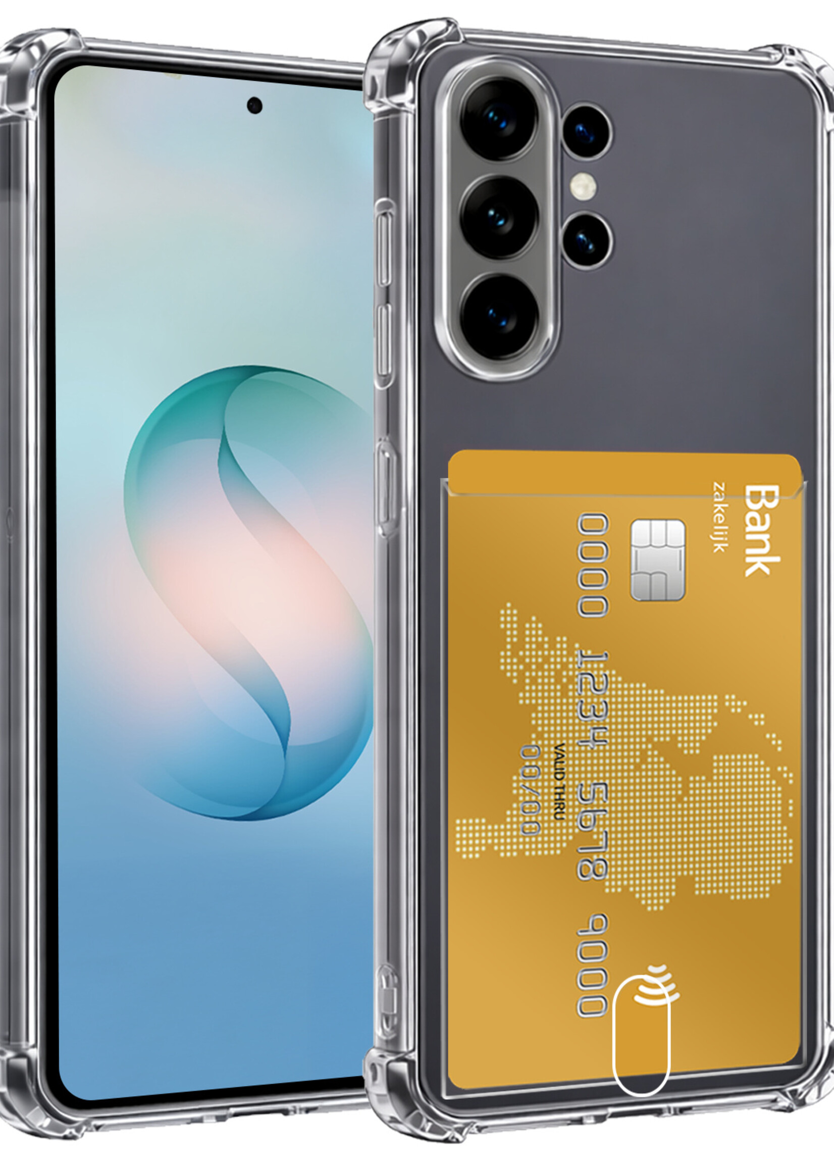 BTH BTH Samsung Galaxy S26 Ultra Hoesje Pashouder