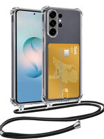 BTH BTH Samsung Galaxy S26 Ultra Hoesje Pashouder met Koord