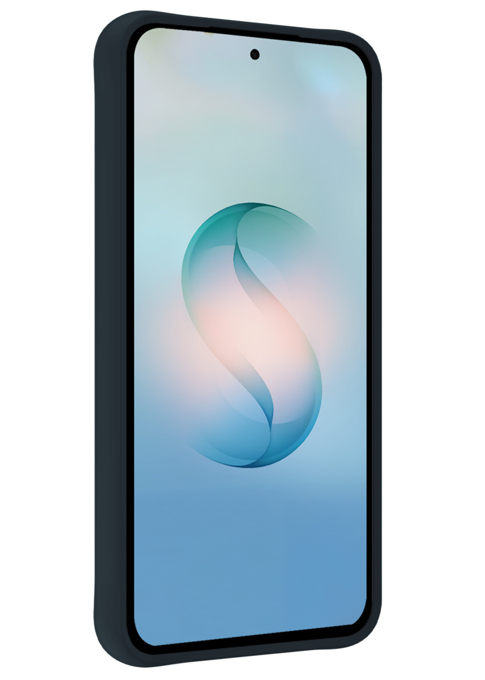 BTH BTH Samsung Galaxy S26 Ultra Hoesje Siliconen - Donkerblauw