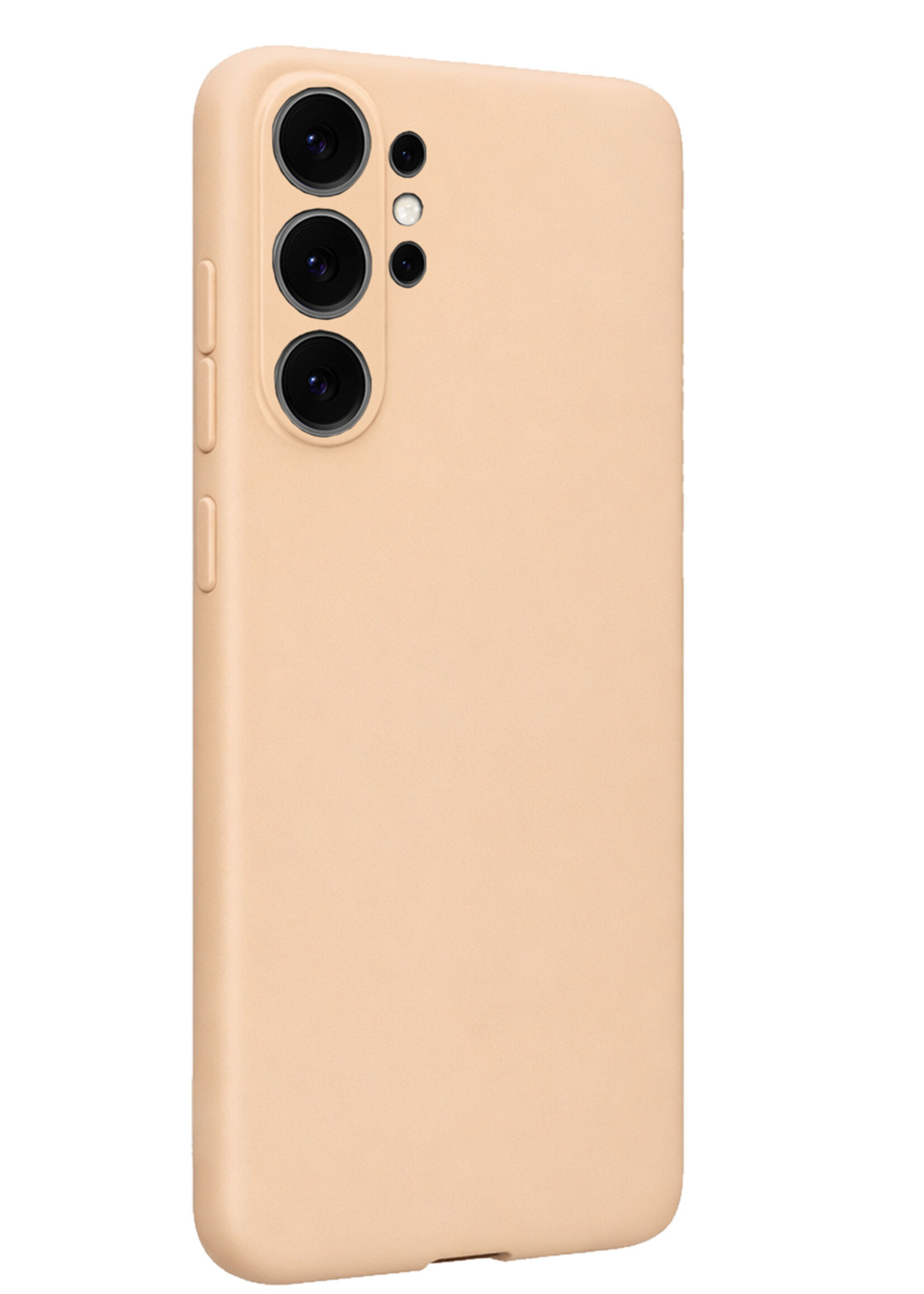 BTH BTH Samsung Galaxy S26 Ultra Hoesje Siliconen - Zand