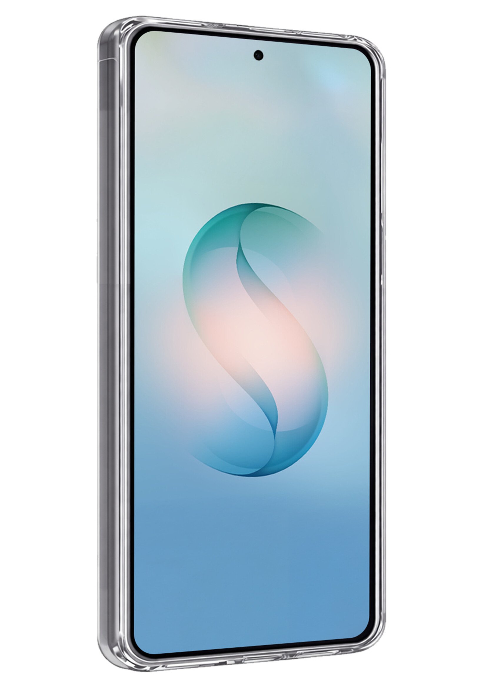 BTH BTH Samsung Galaxy S26 Ultra Hoesje Siliconen Met Screenprotector - Transparant