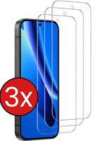 BTH BTH Google Pixel 10a Screenprotector Glas - 3 PACK